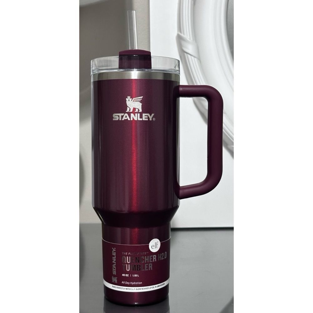Stanley X e.l.f. Quencher‎ H2.0 FlowState Tumbler 40oz, JAM SESSION